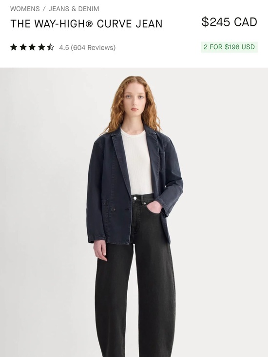 Everlane Denim - Everlane The Way-High® Curve Jean - Washed Black